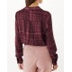 MEXX Satin printed check blouse MEXX Satin printed check blouse