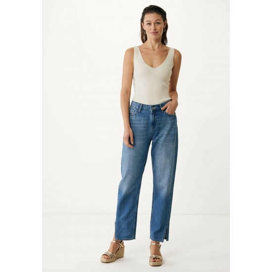 Top Regular Fit Knit Λευκό Top Regular Fit Knit Λευκό
