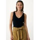 Top Regular Fit Knit Μαύρο Top Regular Fit Knit Μαύρο