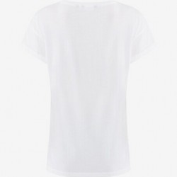 Λευκό μπλουζάκι Fay Basic Oversized