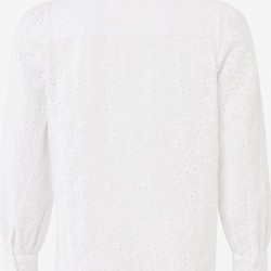 Λευκή μπλούζα Mexx Broderie Anglaise
