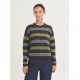ριγέ μάλλινο πουλόβερ