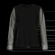 Embelished mesh top  Black