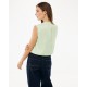 MEXX VIOLET Satin blouse Light Green