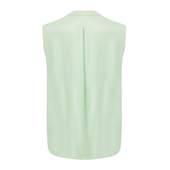 MEXX VIOLET Satin blouse Light Green