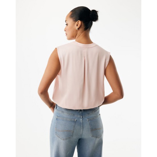 MEXX VIOLET Satin blouse Light Pink