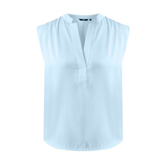 MEXX VIOLET Satin blouse Fresh Blue