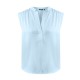 MEXX VIOLET Satin blouse Fresh Blue