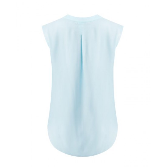 MEXX VIOLET Satin blouse Fresh Blue