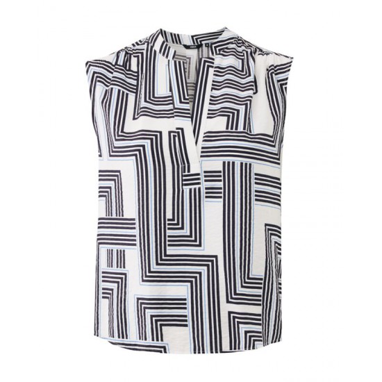 ΜΠΛΟΥΖΑ MEXX MULTICOLOR STRIPES WHITE MEXX