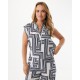 ΜΠΛΟΥΖΑ MEXX MULTICOLOR STRIPES WHITE MEXX