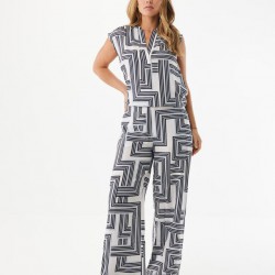 ΜΠΛΟΥΖΑ MEXX MULTICOLOR STRIPES WHITE MEXX