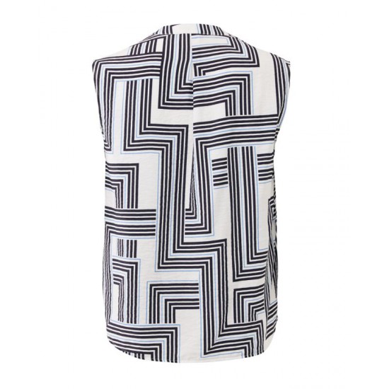 ΜΠΛΟΥΖΑ MEXX MULTICOLOR STRIPES WHITE MEXX