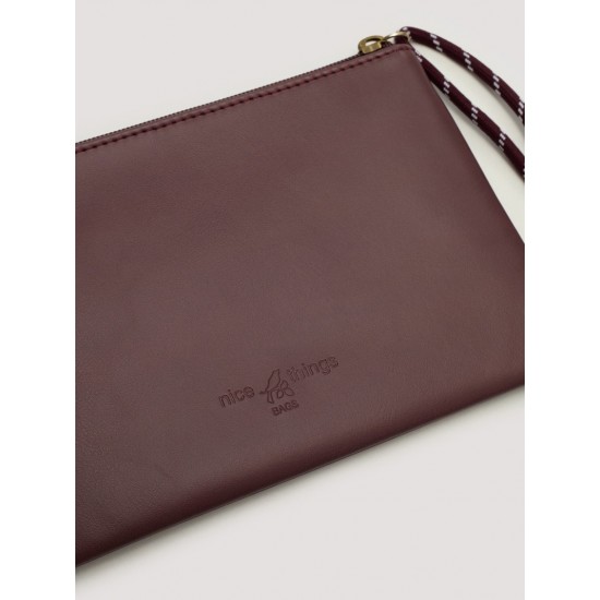 Τσάντα με τυπωμένο λουράκι