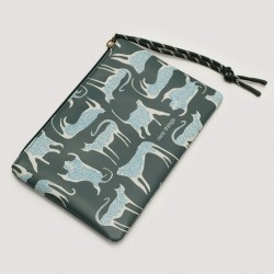 Τσάντα με τυπωμένο λουράκι