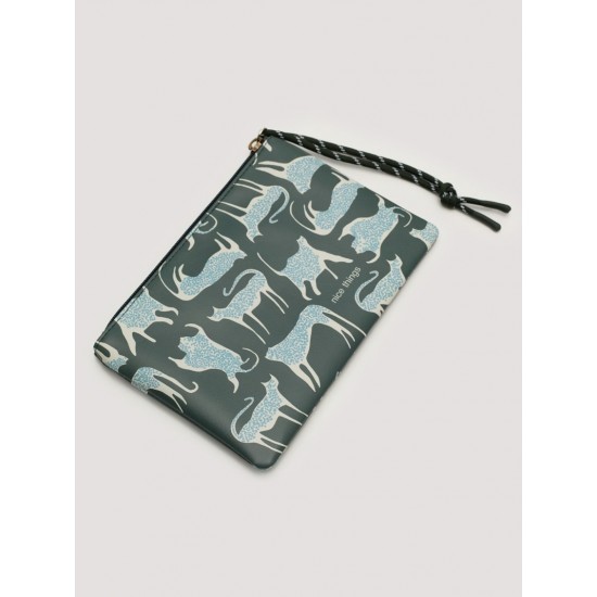 Τσάντα με τυπωμένο λουράκι