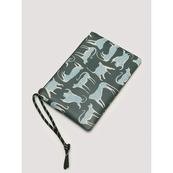 Τσάντα με τυπωμένο λουράκι