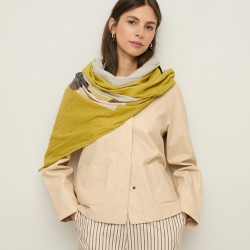 Φουλάρι από βαμβάκι με στάμπα