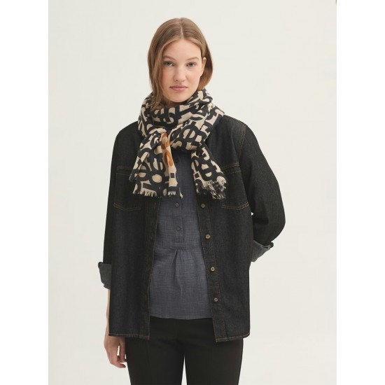 Φουλάρι Typography print