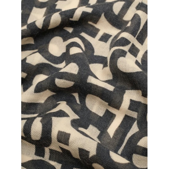 Φουλάρι Typography print