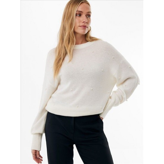 Mexx Γυναικεία Μπλούζα Off White