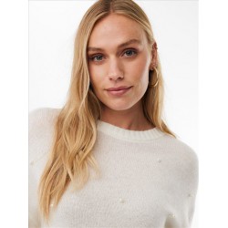Mexx Γυναικεία Μπλούζα Off White