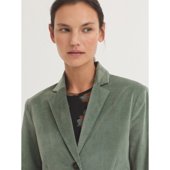 Εφαρμοστό κοτλέ σακάκι