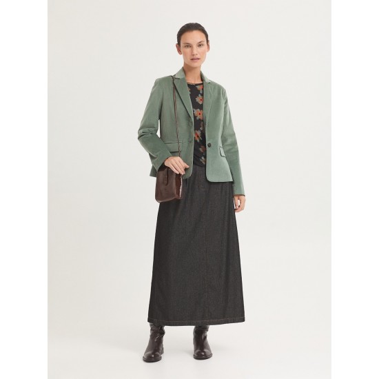 Εφαρμοστό κοτλέ σακάκι