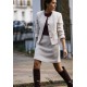 Tweed Jacket Cream Tweed Jacket Cream
