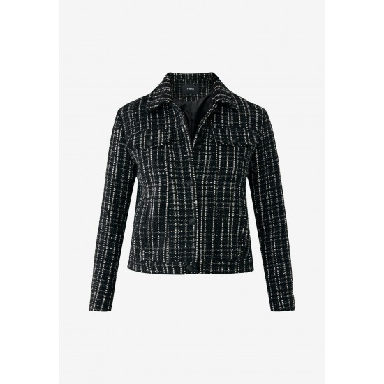 Tweed Jacket Sequins Black Tweed Jacket Sequins Black
