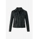 Tweed Jacket Sequins Black Tweed Jacket Sequins Black