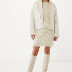 Felted Jacket Cream