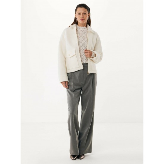 Felted Jacket Cream Felted Jacket Cream