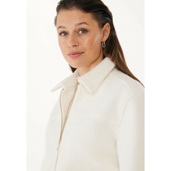 Felted Jacket Cream Felted Jacket Cream