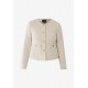 Tweed Jacket Cream Tweed Jacket Cream