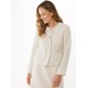 Tweed Jacket Cream Tweed Jacket Cream