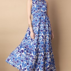 Lucia Dress Blue  BeeMe