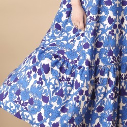 Lucia Dress Blue  BeeMe