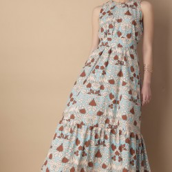 Lucia Dress Ment brown BeeMe