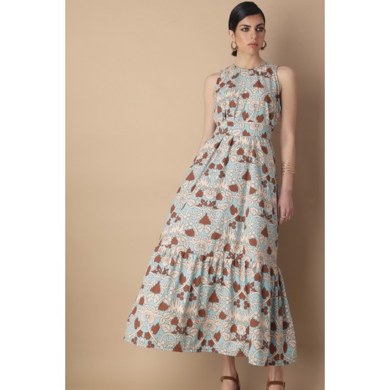 Lucia Dress Ment brown BeeMe Lucia Dress Ment brown BeeMe