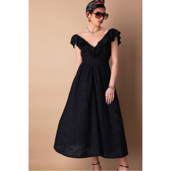 LUISA DRESS BLACK LUISA DRESS BLACK