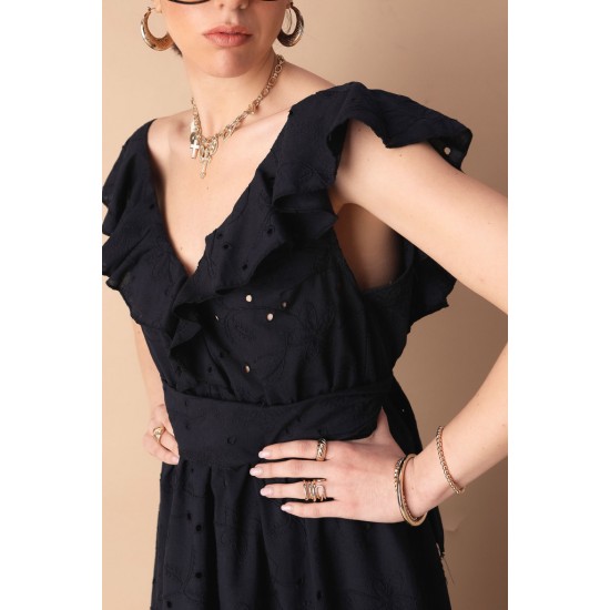 LUISA DRESS BLACK LUISA DRESS BLACK
