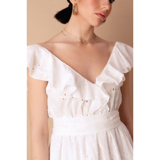 LUISA DRESS WHITE LUISA DRESS WHITE