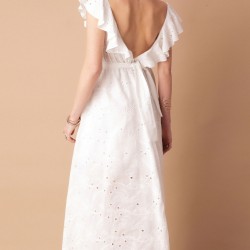 LUISA DRESS WHITE