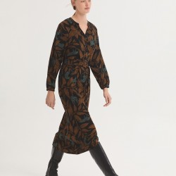 Μακρύ φόρεμα ζούγκλας