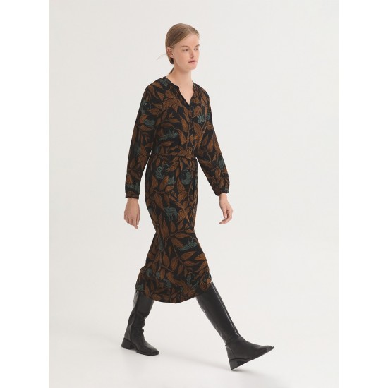 Μακρύ φόρεμα ζούγκλας