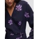 Nice Thinks Shaded Flower Print Long Sarong Dress