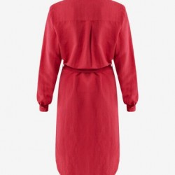 Λινό Φόρεμα Berry Red ή μπλε