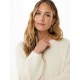 Πλεκτό Πουλόβερ Aspen Boxy Cream Πλεκτό Πουλόβερ Aspen Boxy Cream