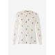 Embroidered Off White Μπλούζα Embroidered Off White Μπλούζα
